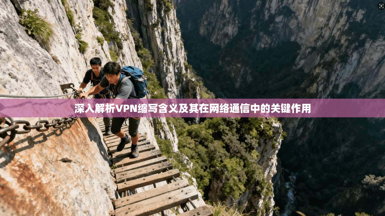 深入解析VPN缩写含义及其在网络通信中的关键作用