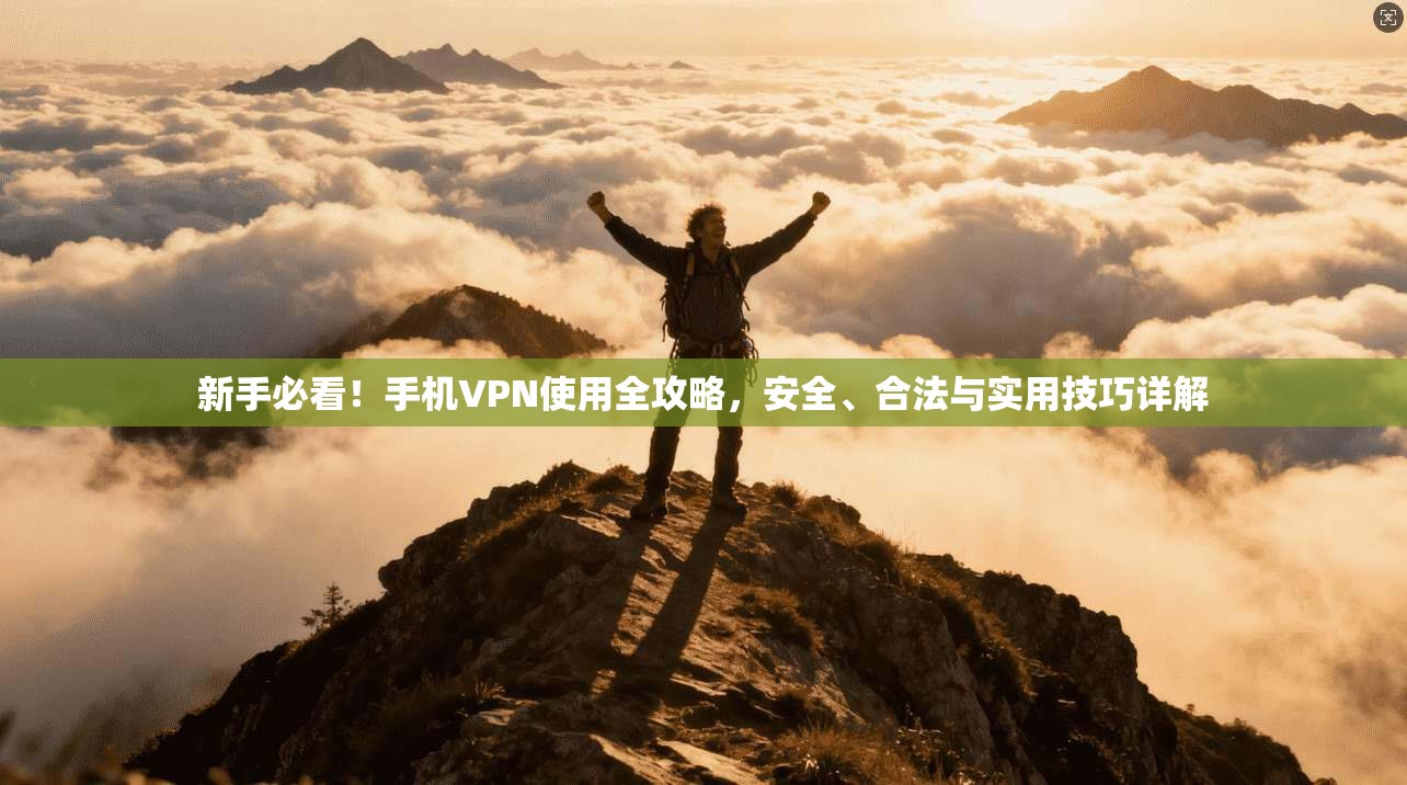 新手必看！手机VPN使用全攻略，安全、合法与实用技巧详解