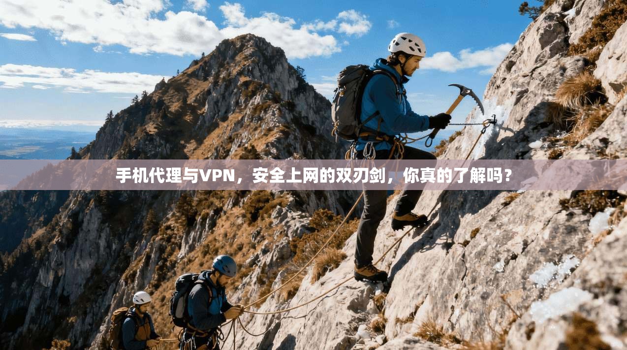 手机代理与VPN,安全上网的双刃剑,你真的了解吗?