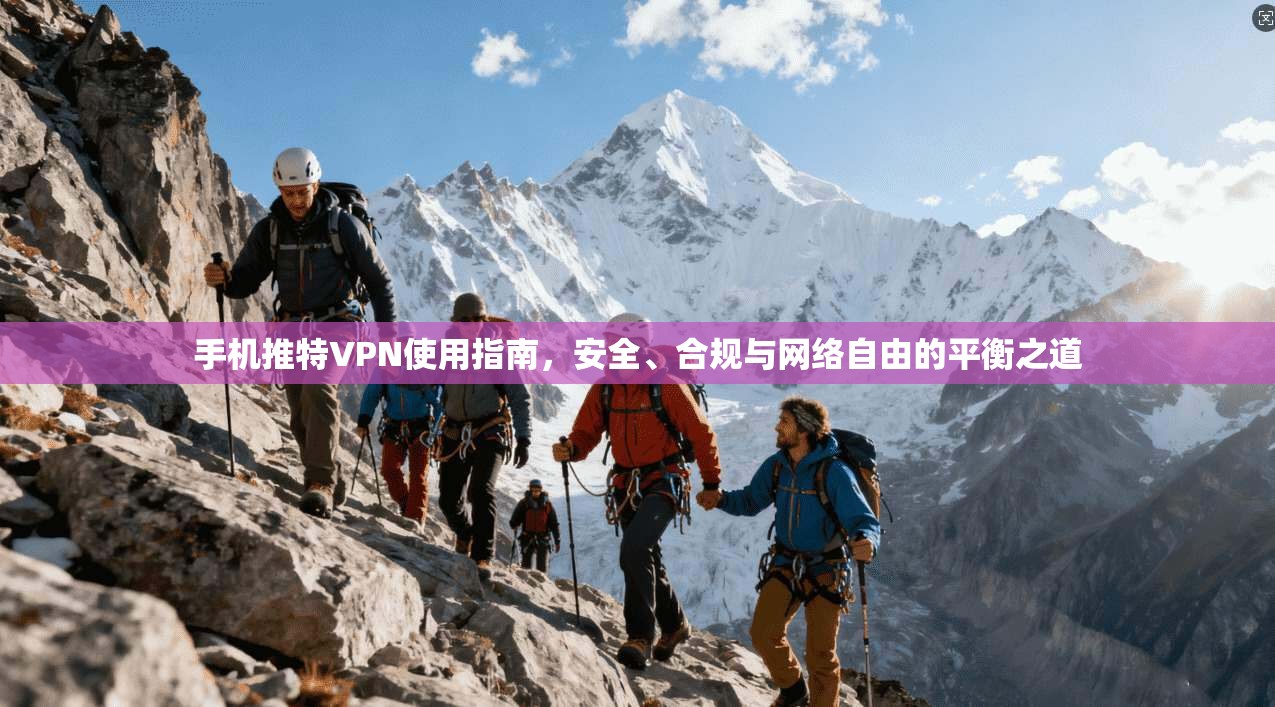 手机推特VPN使用指南,安全、合规与网络自由的平衡之道