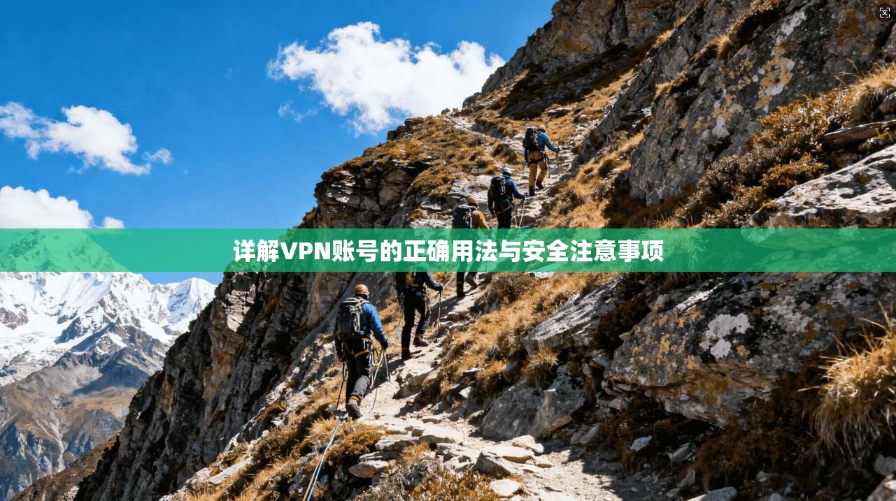 详解VPN账号的正确用法与安全注意事项
