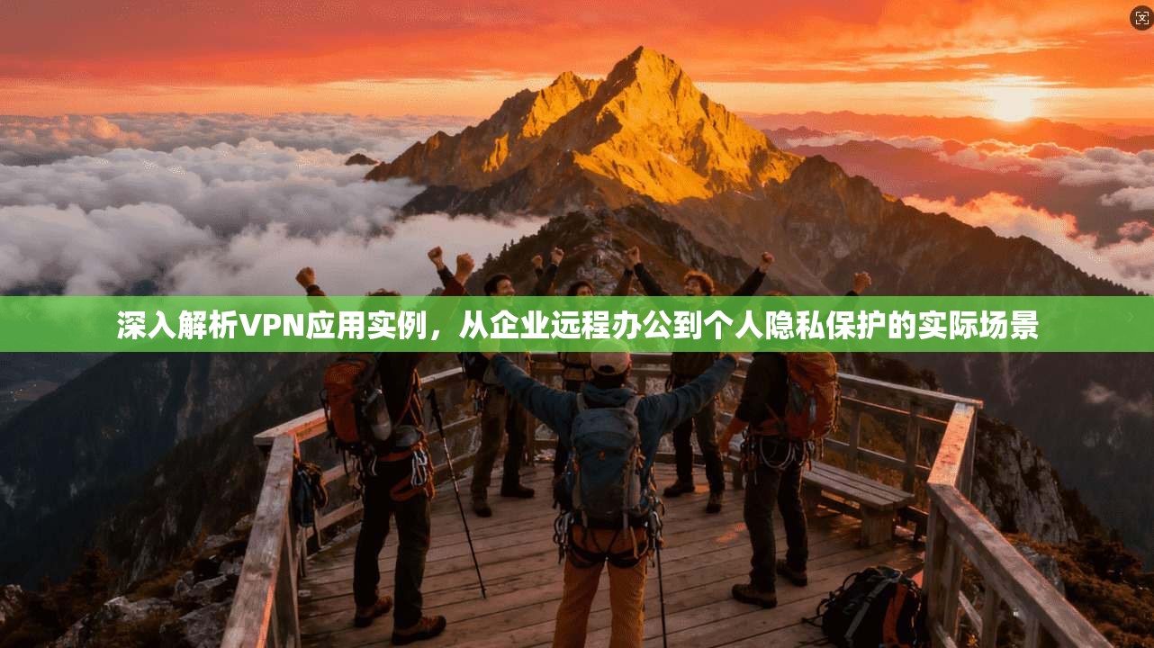 深入解析VPN应用实例，从企业远程办公到个人隐私保护的实际场景