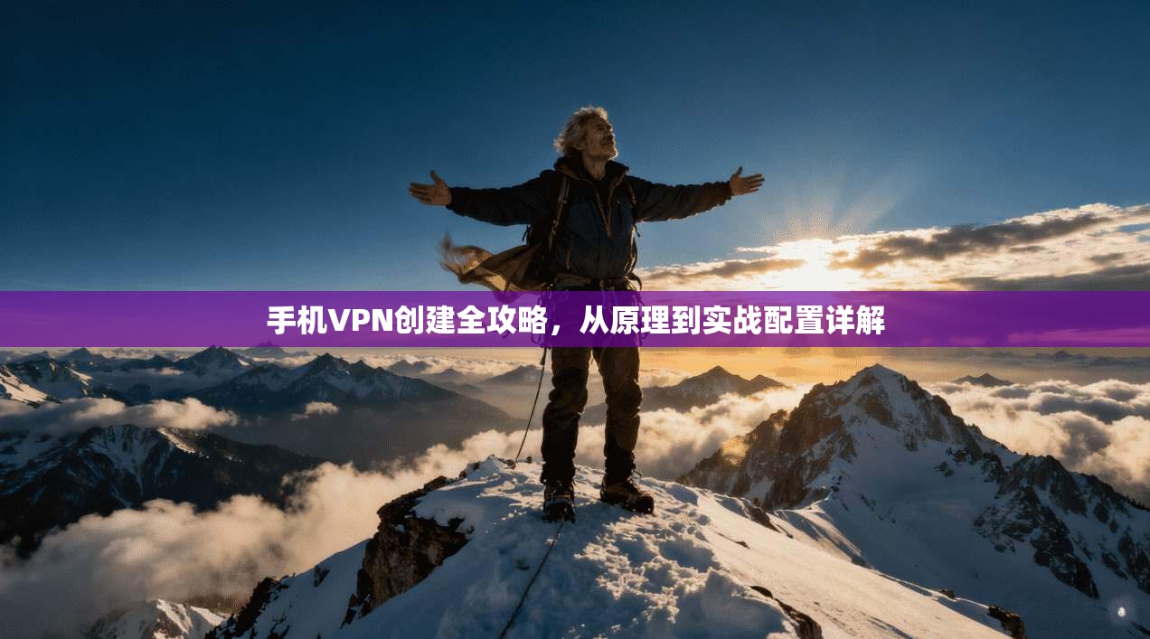 手机VPN创建全攻略，从原理到实战配置详解