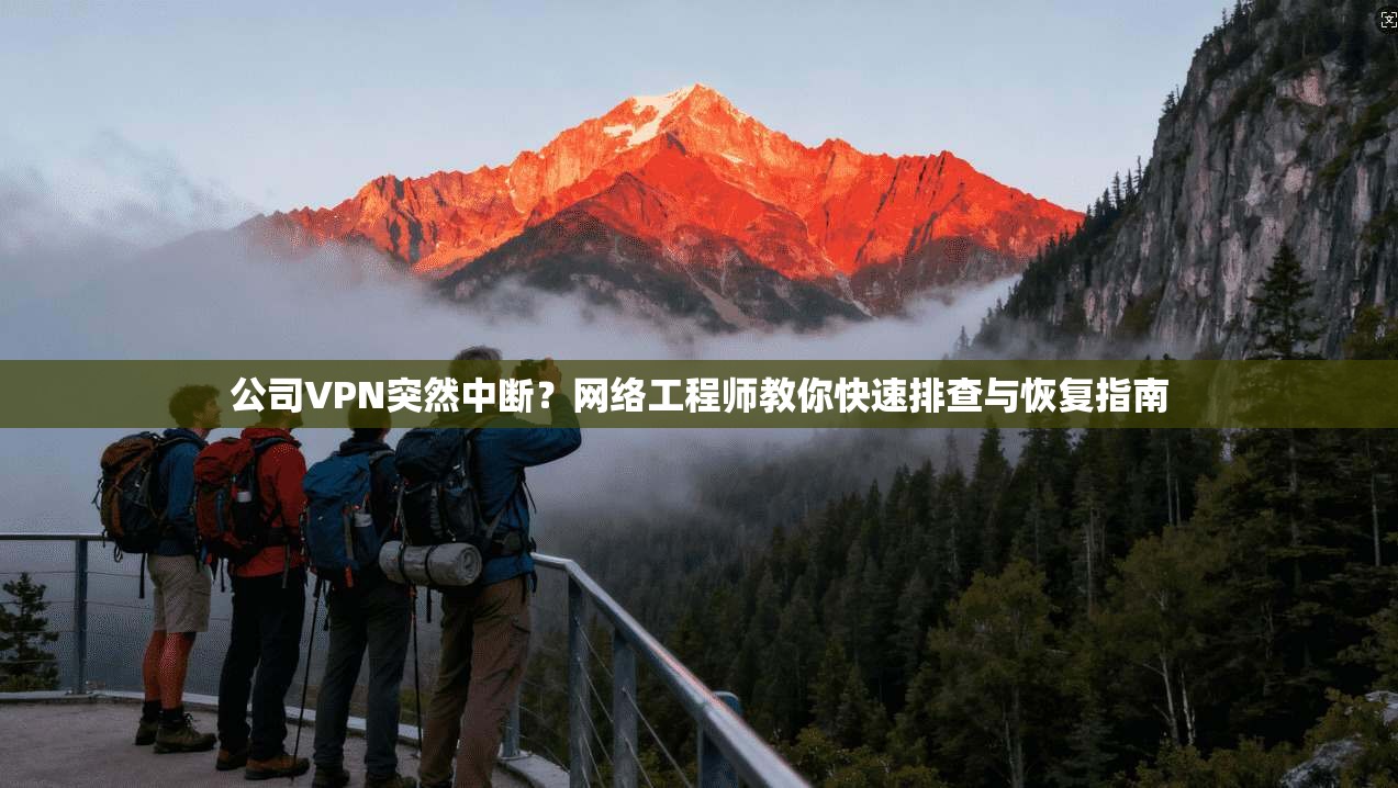 公司VPN突然中断？网络工程师教你快速排查与恢复指南