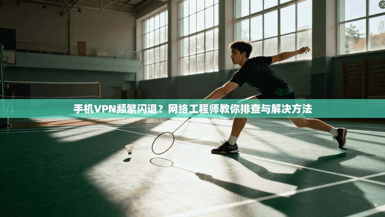手机VPN频繁闪退?网络工程师教你排查与解决方法