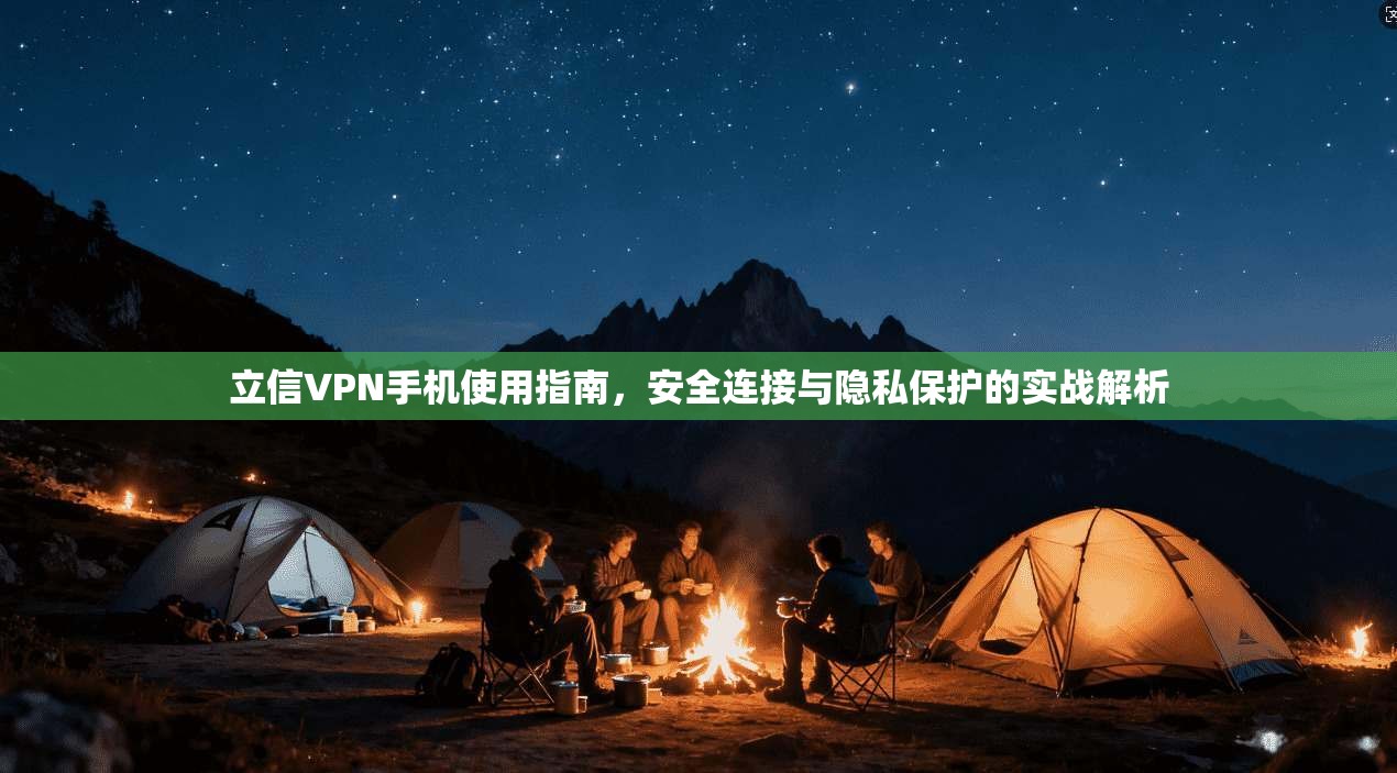 立信VPN手机使用指南,安全连接与隐私保护的实战解析
