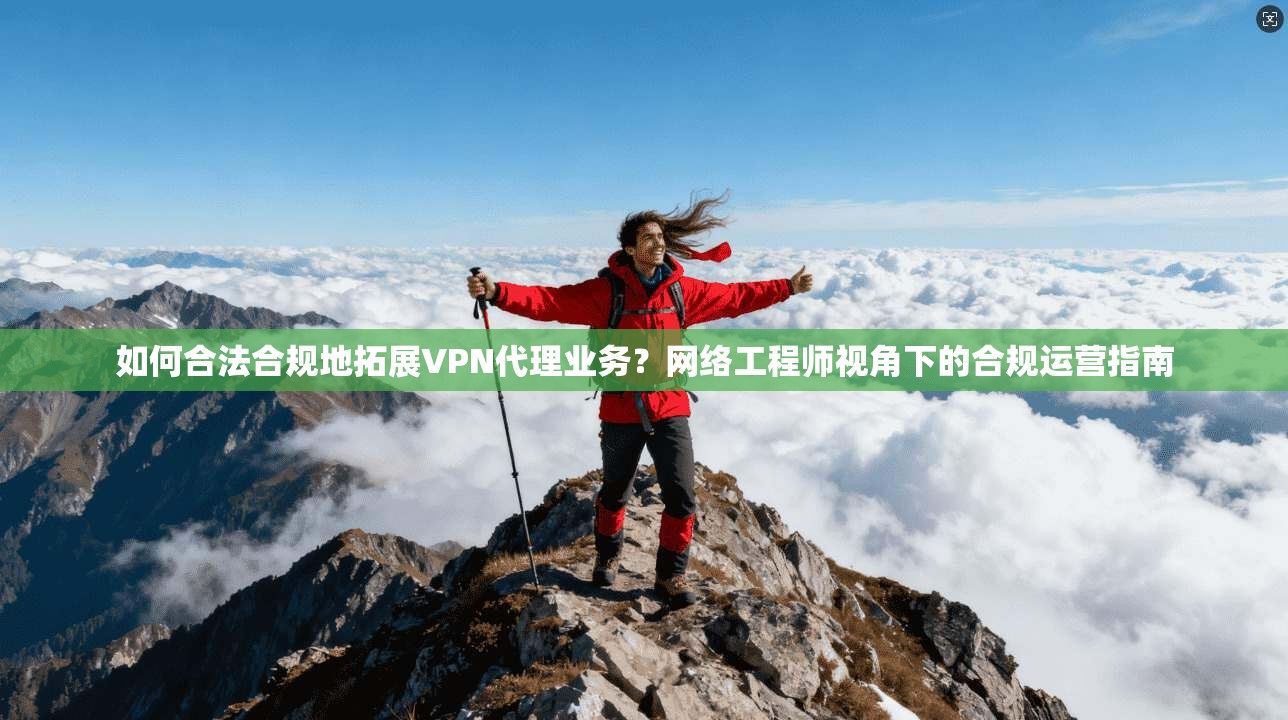 如何合法合规地拓展VPN代理业务？网络工程师视角下的合规运营指南