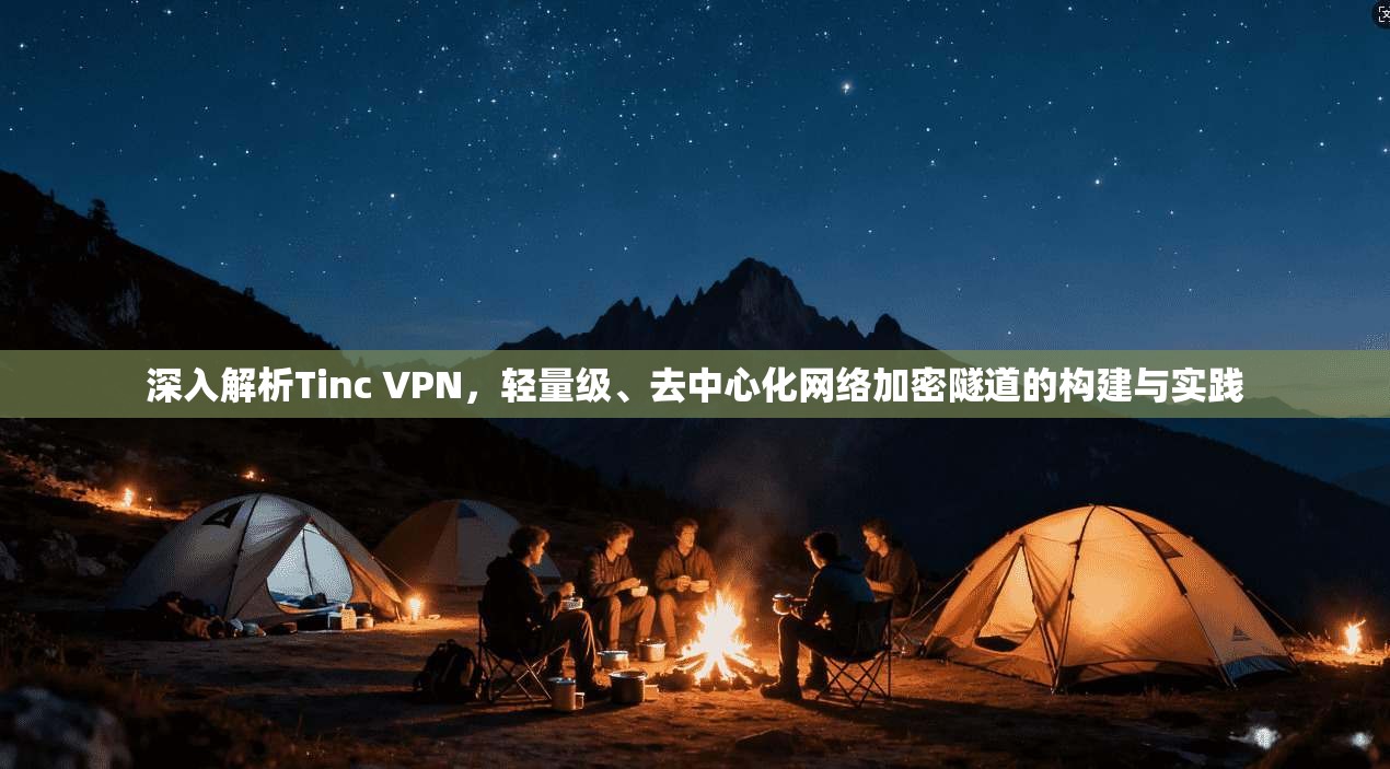 深入解析Tinc VPN，轻量级、去中心化网络加密隧道的构建与实践
