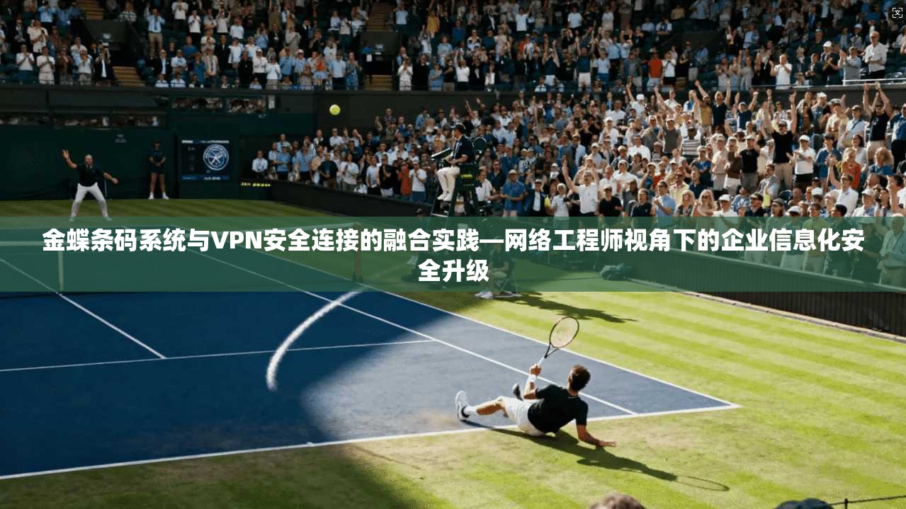 金蝶条码系统与VPN安全连接的融合实践—网络工程师视角下的企业信息化安全升级