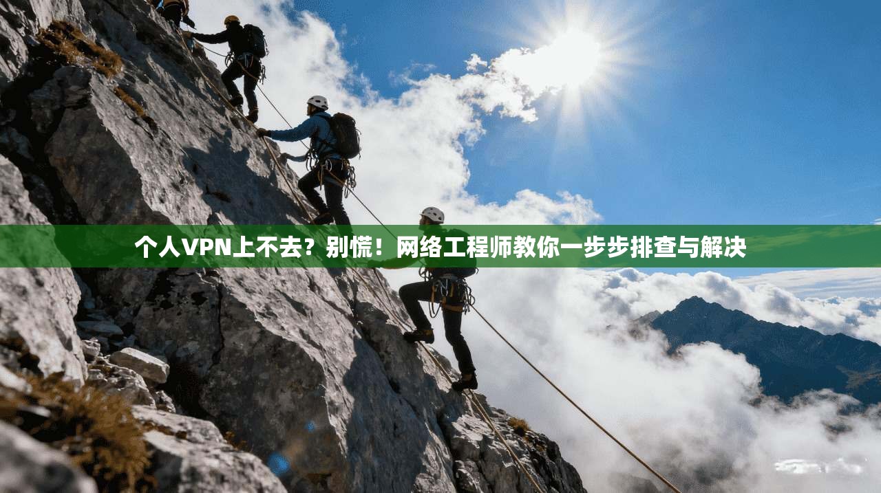 个人VPN上不去?别慌!网络工程师教你一步步排查与解决