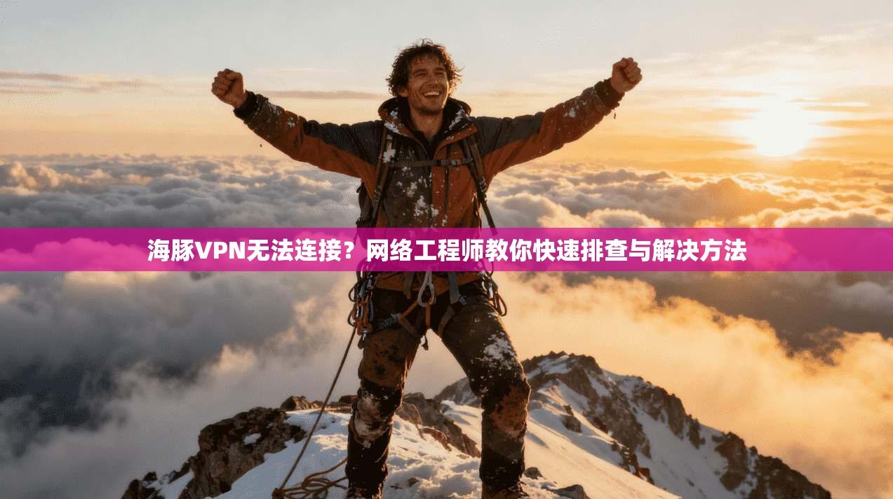 海豚VPN无法连接?网络工程师教你快速排查与解决方法