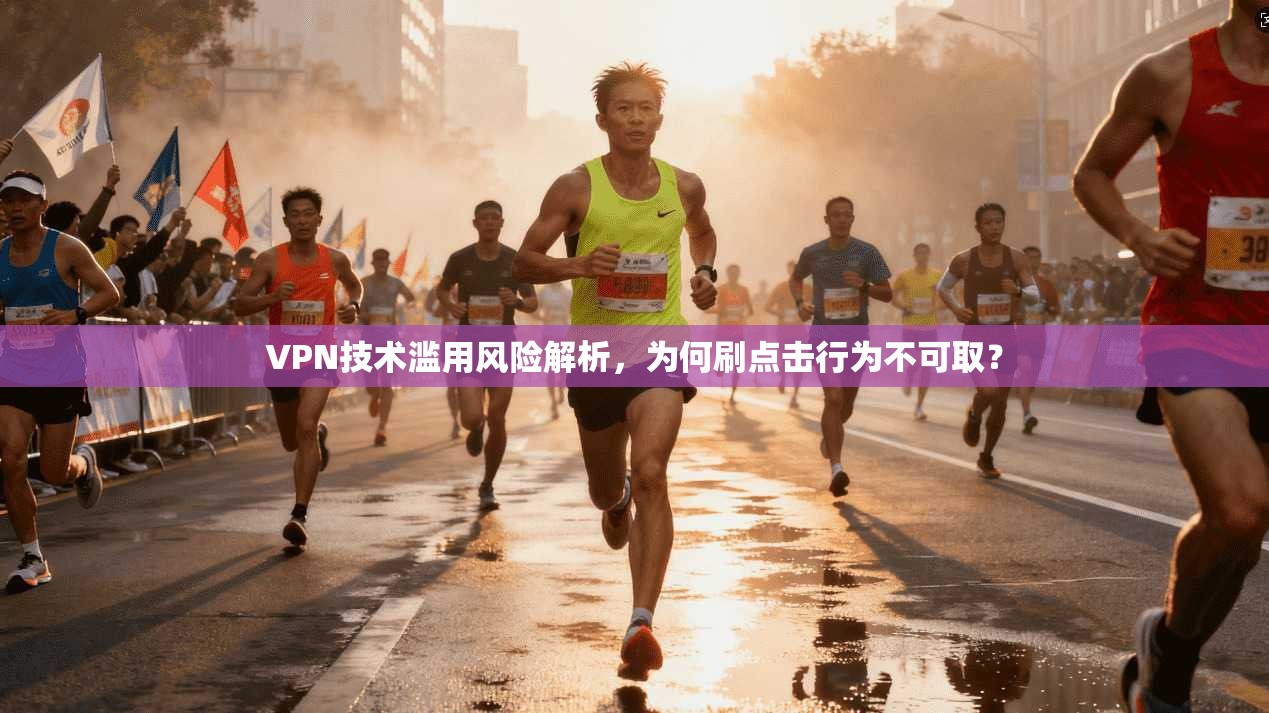 VPN技术滥用风险解析，为何刷点击行为不可取？