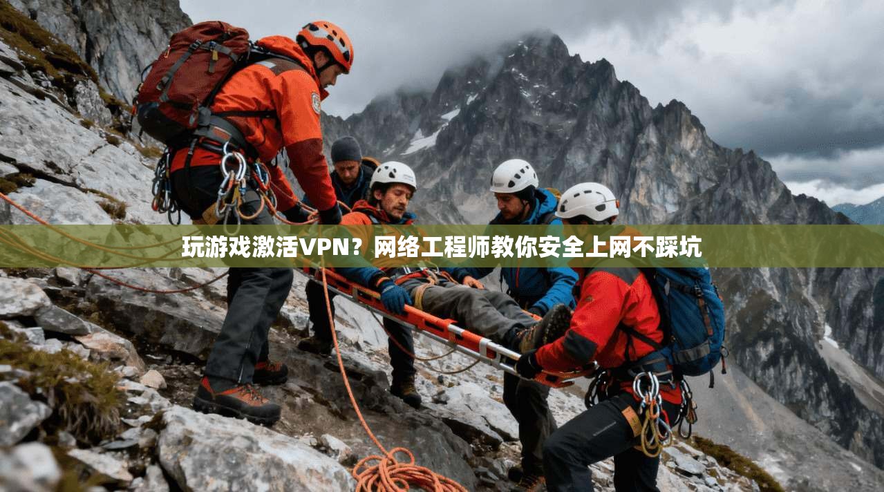 玩游戏激活VPN?网络工程师教你安全上网不踩坑