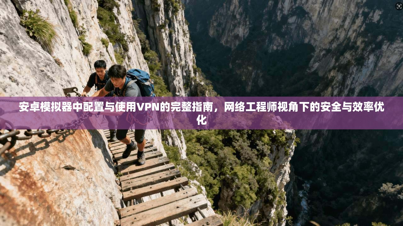 安卓模拟器中配置与使用VPN的完整指南，网络工程师视角下的安全与效率优化