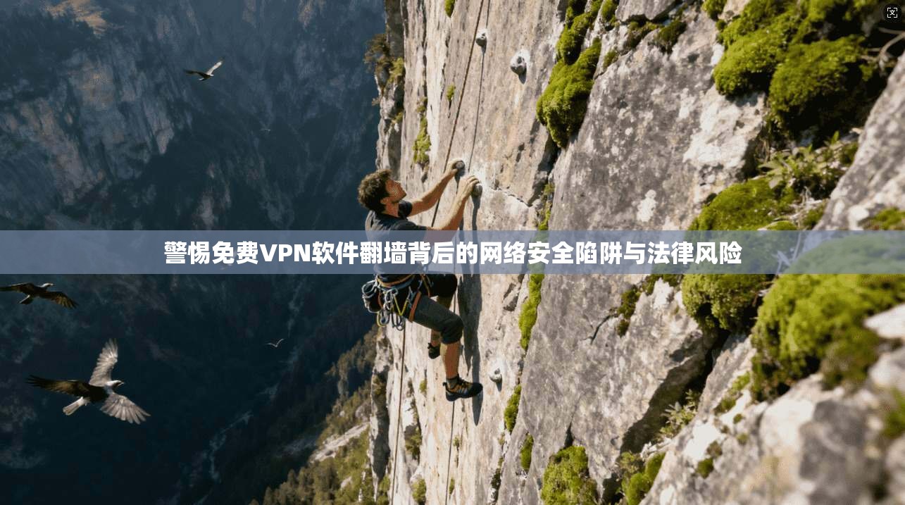 警惕免费VPN软件翻墙背后的网络安全陷阱与法律风险  第1张