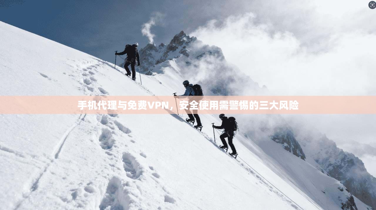 手机代理与免费VPN，安全使用需警惕的三大风险  第1张