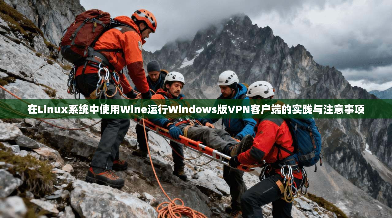 在Linux系统中使用Wine运行Windows版VPN客户端的实践与注意事项