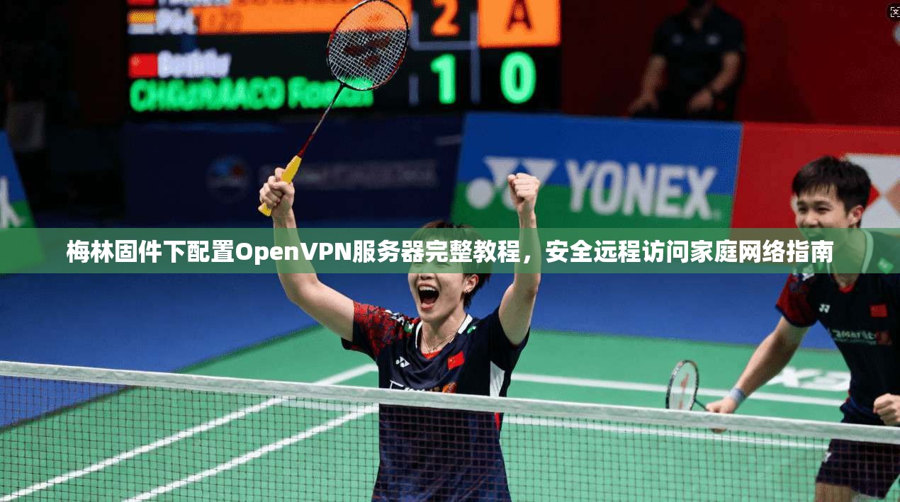 梅林固件下配置OpenVPN服务器完整教程，安全远程访问家庭网络指南