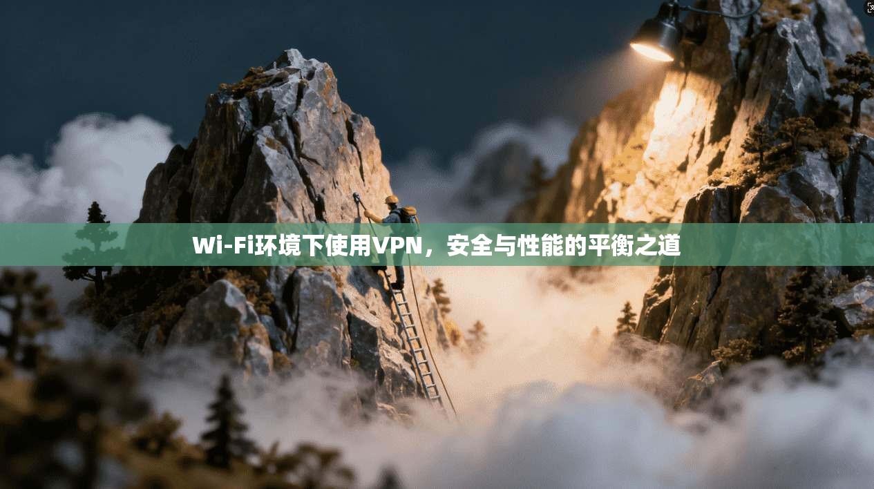 Wi-Fi环境下使用VPN，安全与性能的平衡之道