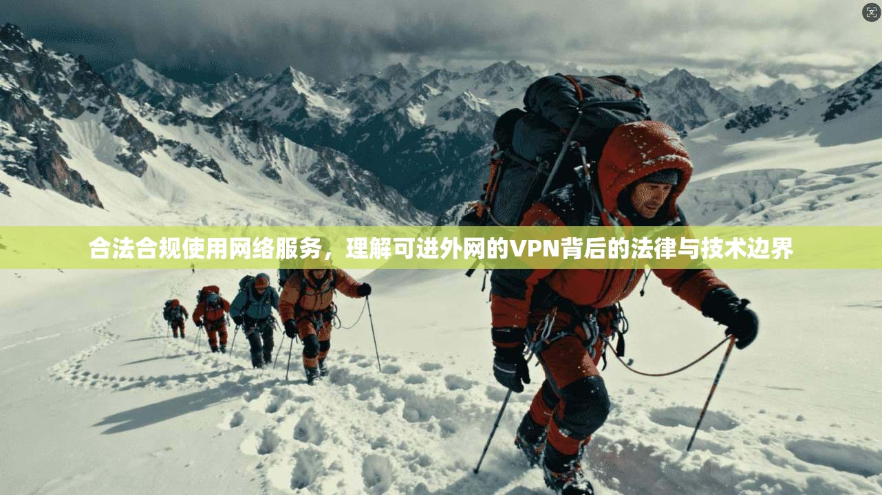 合法合规使用网络服务，理解可进外网的VPN背后的法律与技术边界