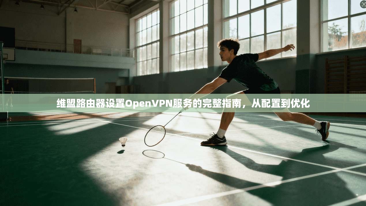 维盟路由器设置OpenVPN服务的完整指南，从配置到优化