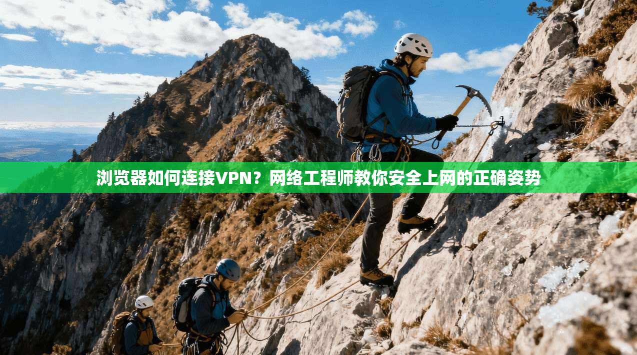 浏览器如何连接VPN？网络工程师教你安全上网的正确姿势
