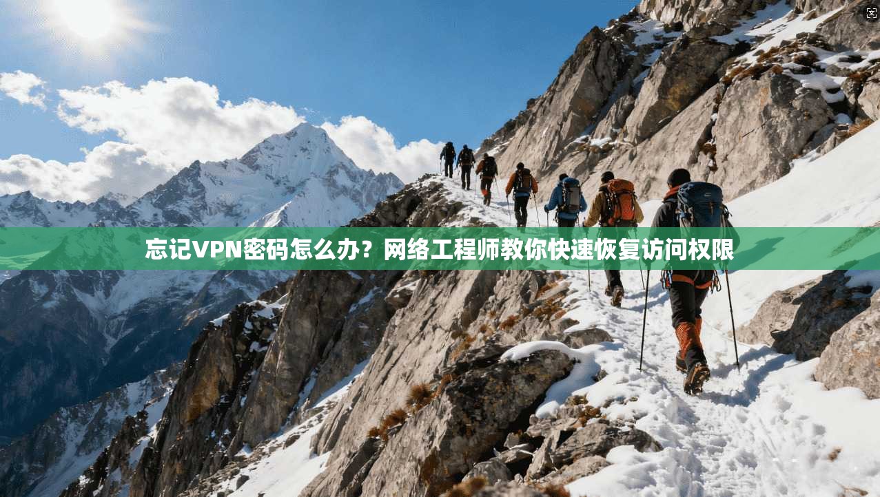 忘记VPN密码怎么办？网络工程师教你快速恢复访问权限