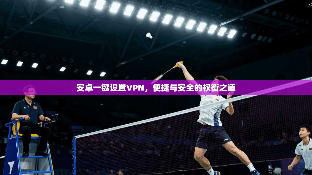 安卓一键设置VPN，便捷与安全的权衡之道