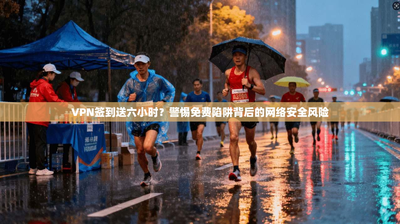 VPN签到送六小时？警惕免费陷阱背后的网络安全风险