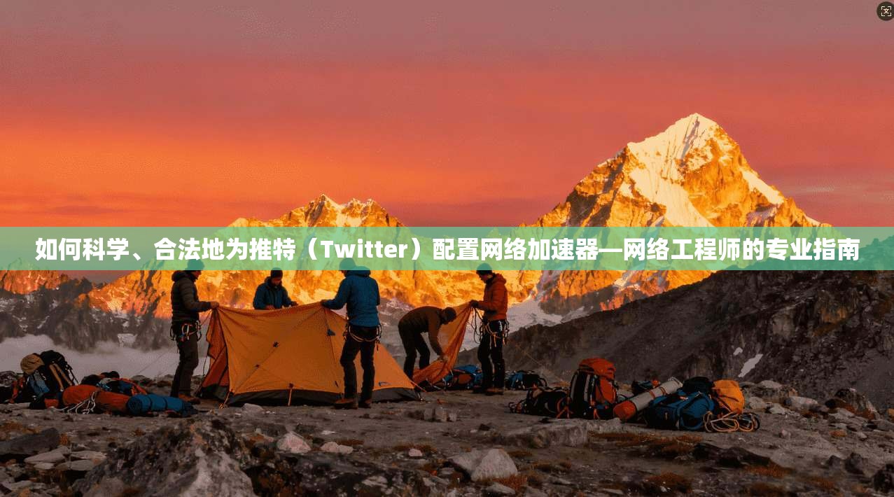 如何科学、合法地为推特（Twitter）配置网络加速器—网络工程师的专业指南