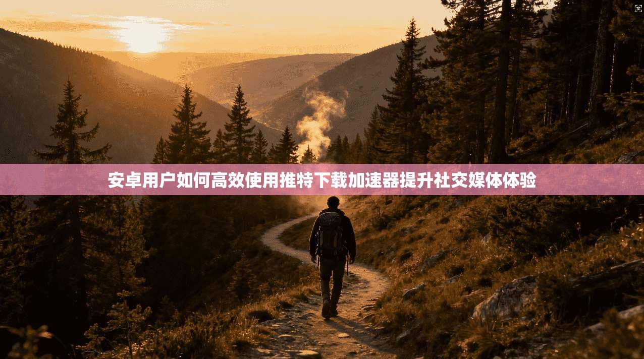 安卓用户如何高效使用推特下载加速器提升社交媒体体验