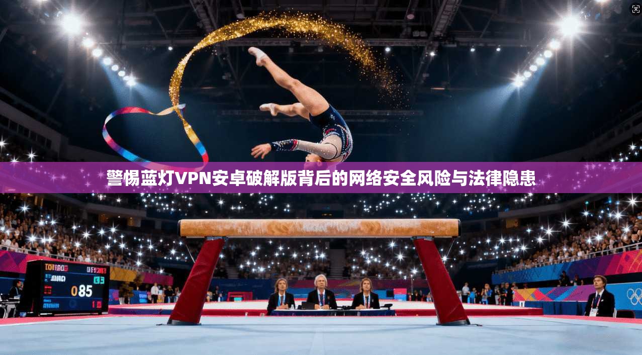 警惕蓝灯VPN安卓破解版背后的网络安全风险与法律隐患