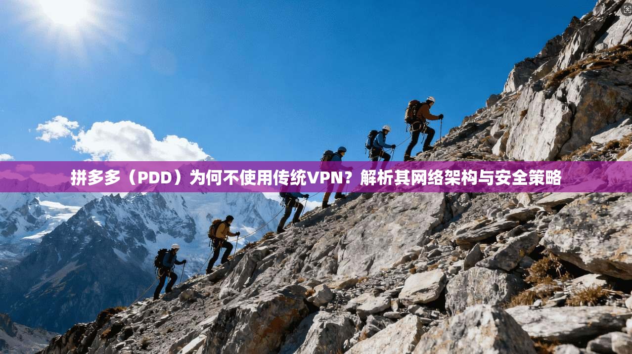 拼多多（PDD）为何不使用传统VPN？解析其网络架构与安全策略