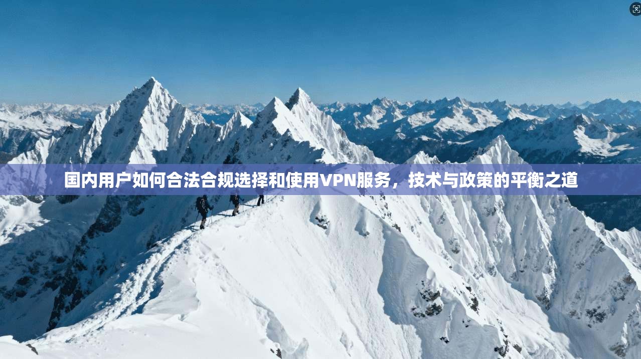 国内用户如何合法合规选择和使用VPN服务，技术与政策的平衡之道