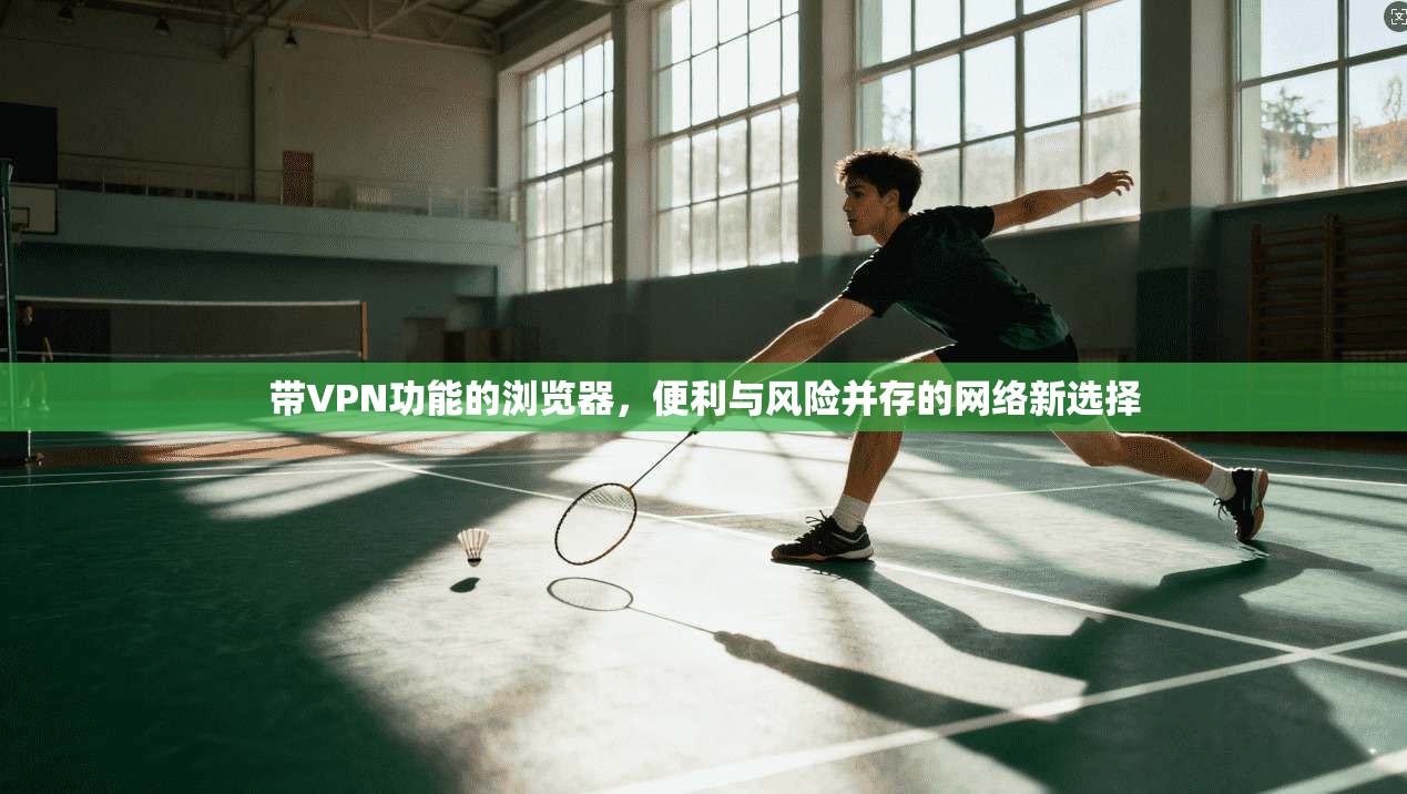 带VPN功能的浏览器，便利与风险并存的网络新选择