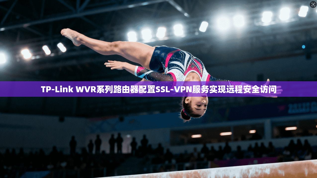 TP-Link WVR系列路由器配置SSL-VPN服务实现远程安全访问
