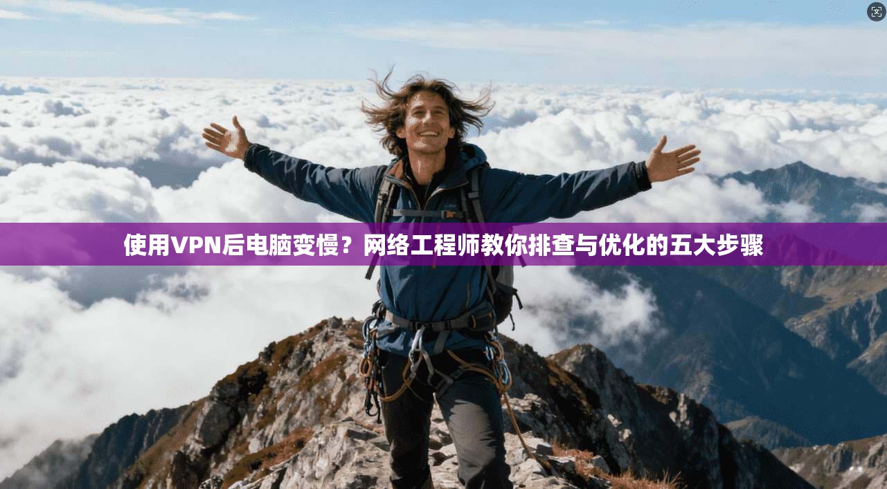 使用VPN后电脑变慢？网络工程师教你排查与优化的五大步骤