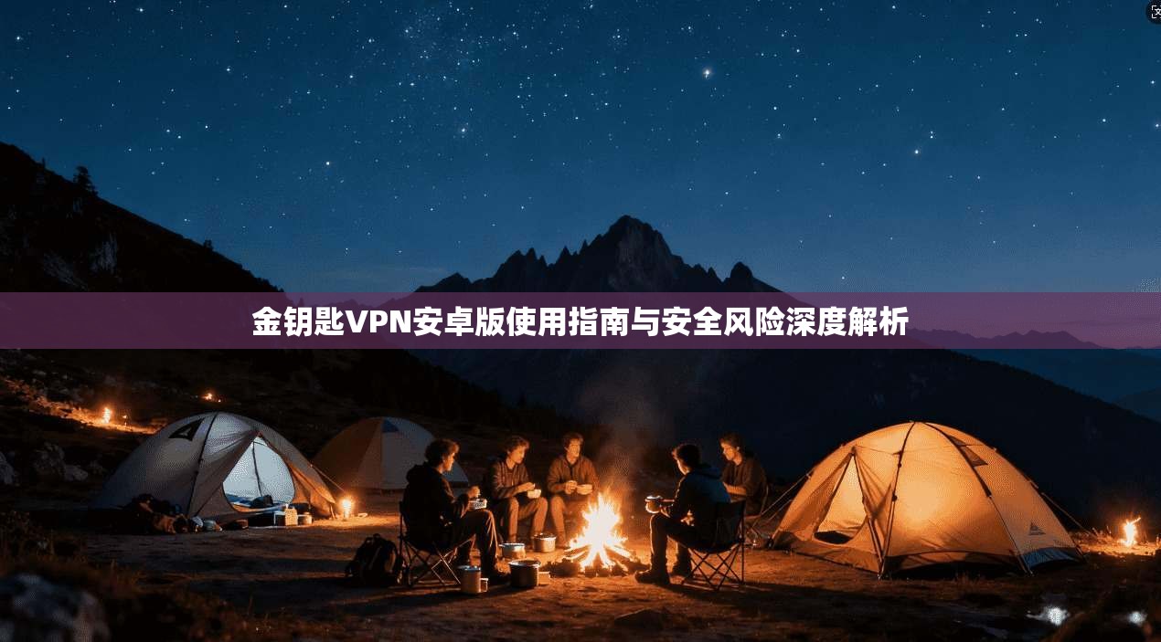 金钥匙VPN安卓版使用指南与安全风险深度解析