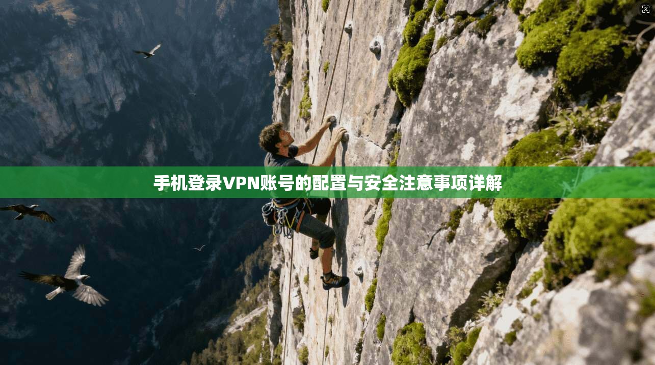 手机登录VPN账号的配置与安全注意事项详解