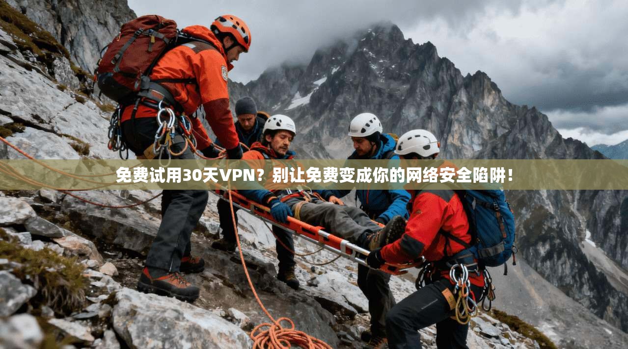 免费试用30天VPN？别让免费变成你的网络安全陷阱！