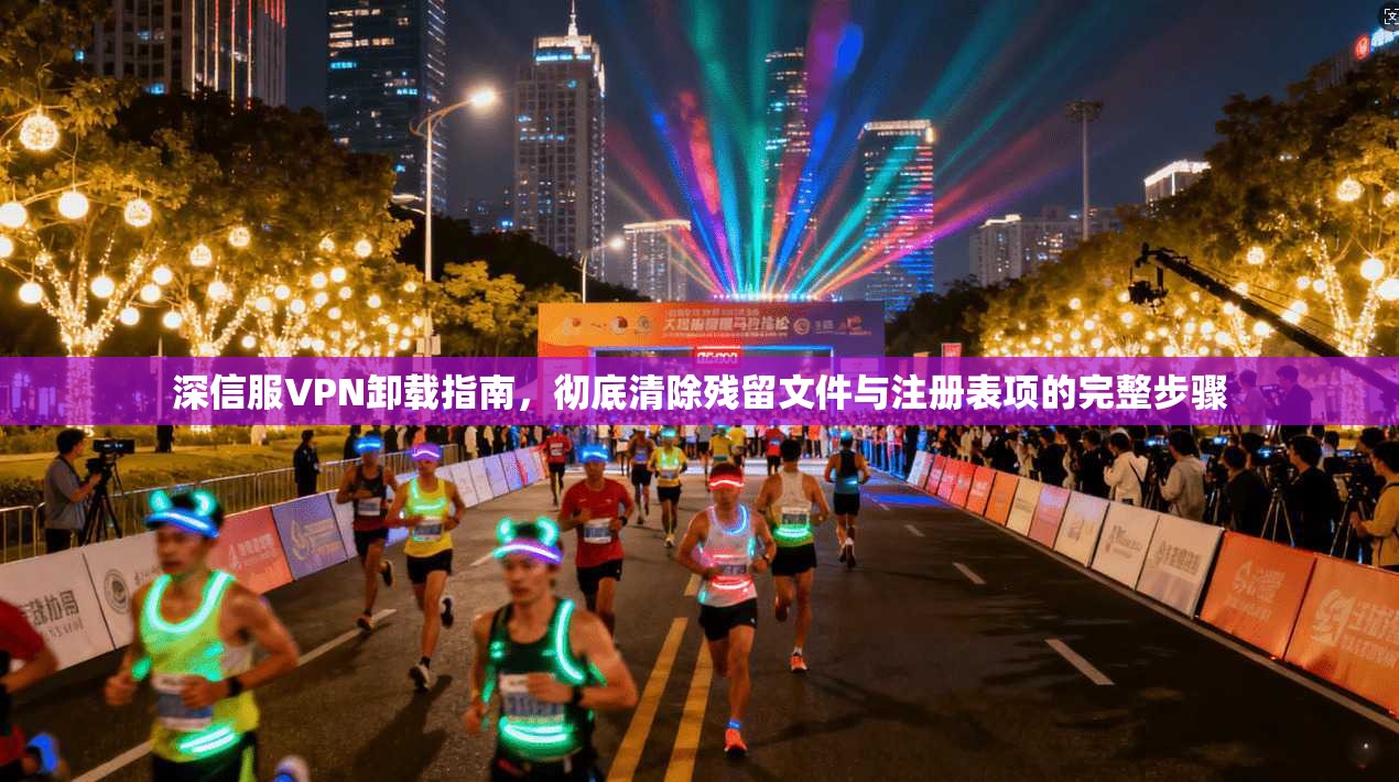 深信服VPN卸载指南,彻底清除残留文件与注册表项的完整步骤