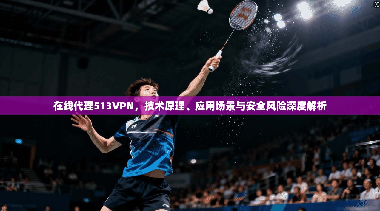 在线代理513VPN,技术原理、应用场景与安全风险深度解析