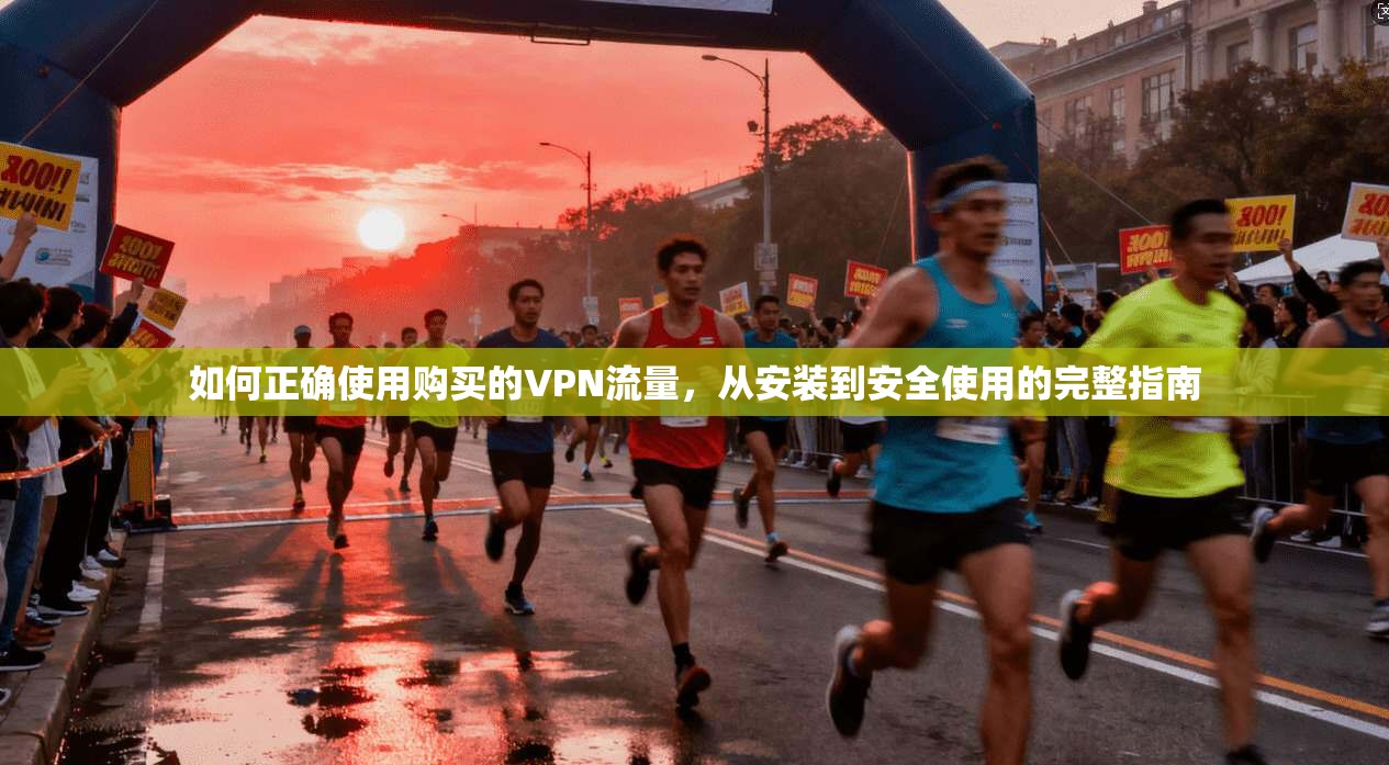 如何正确使用购买的VPN流量，从安装到安全使用的完整指南