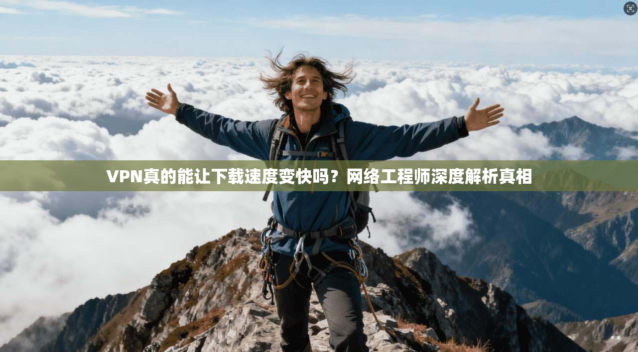 VPN真的能让下载速度变快吗？网络工程师深度解析真相