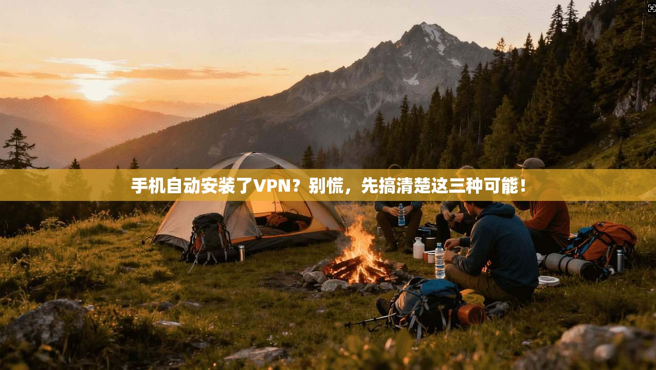 手机自动安装了VPN？别慌，先搞清楚这三种可能！