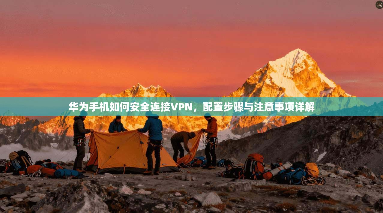 华为手机如何安全连接VPN，配置步骤与注意事项详解