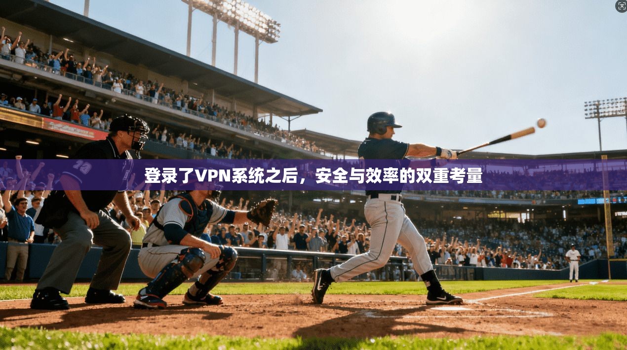 登录了VPN系统之后，安全与效率的双重考量