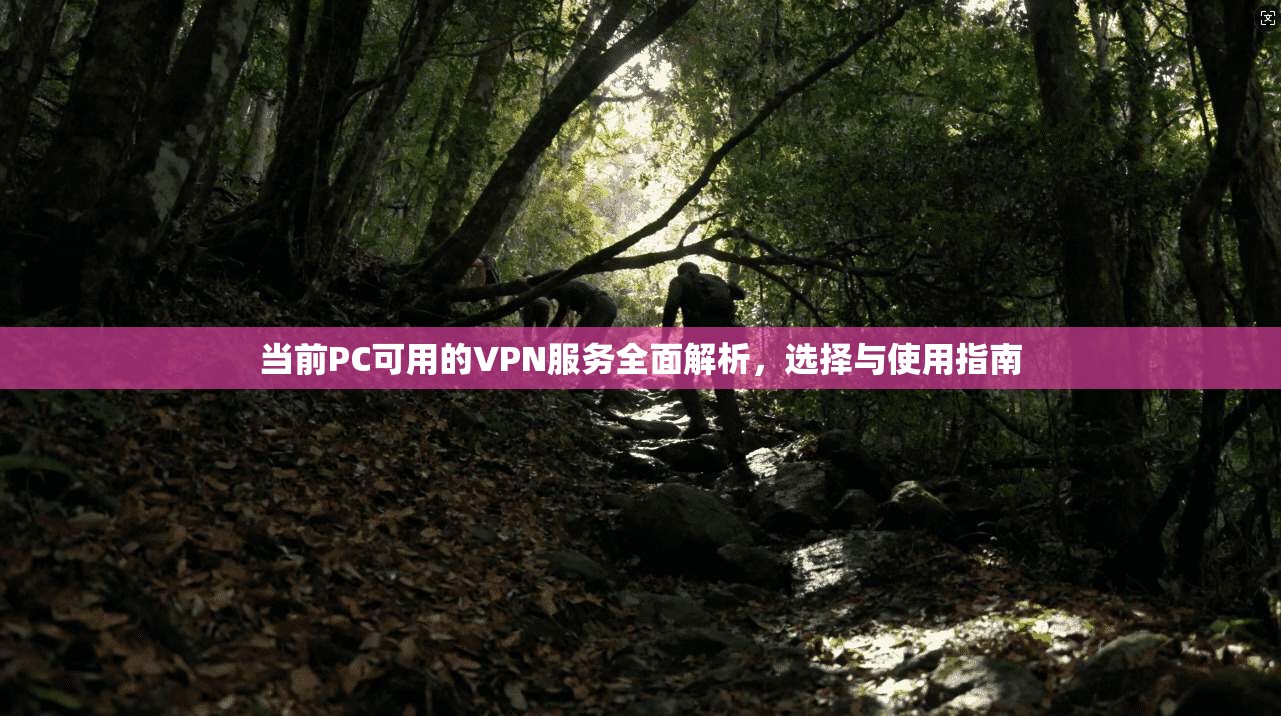 当前PC可用的VPN服务全面解析，选择与使用指南