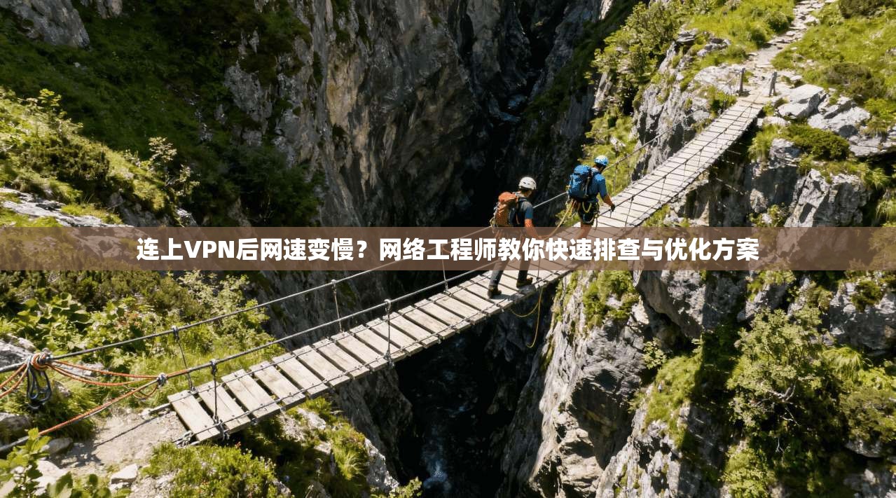 连上VPN后网速变慢？网络工程师教你快速排查与优化方案