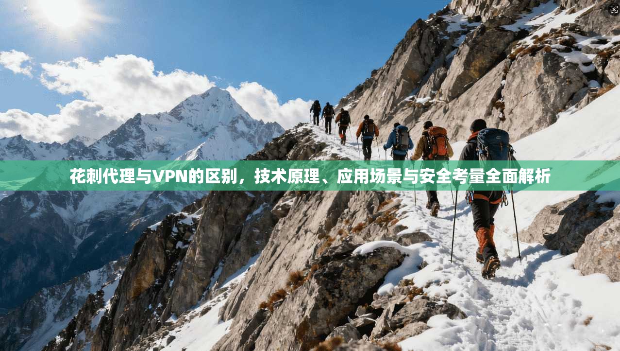 花刺代理与VPN的区别，技术原理、应用场景与安全考量全面解析